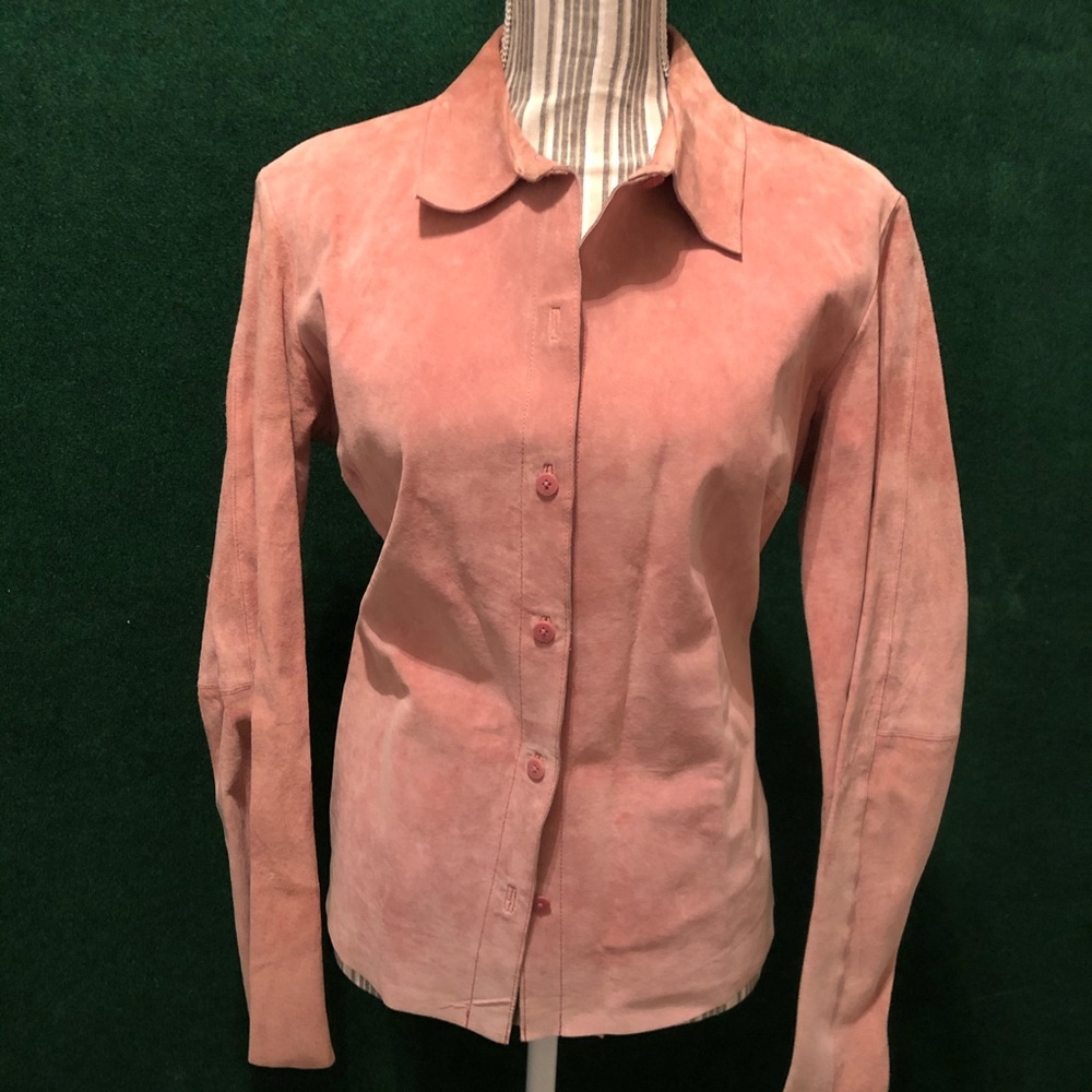Suede top